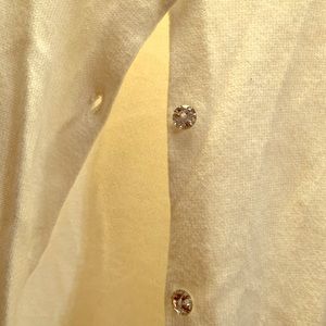 The LOFT cardigan with rhinestone buttons